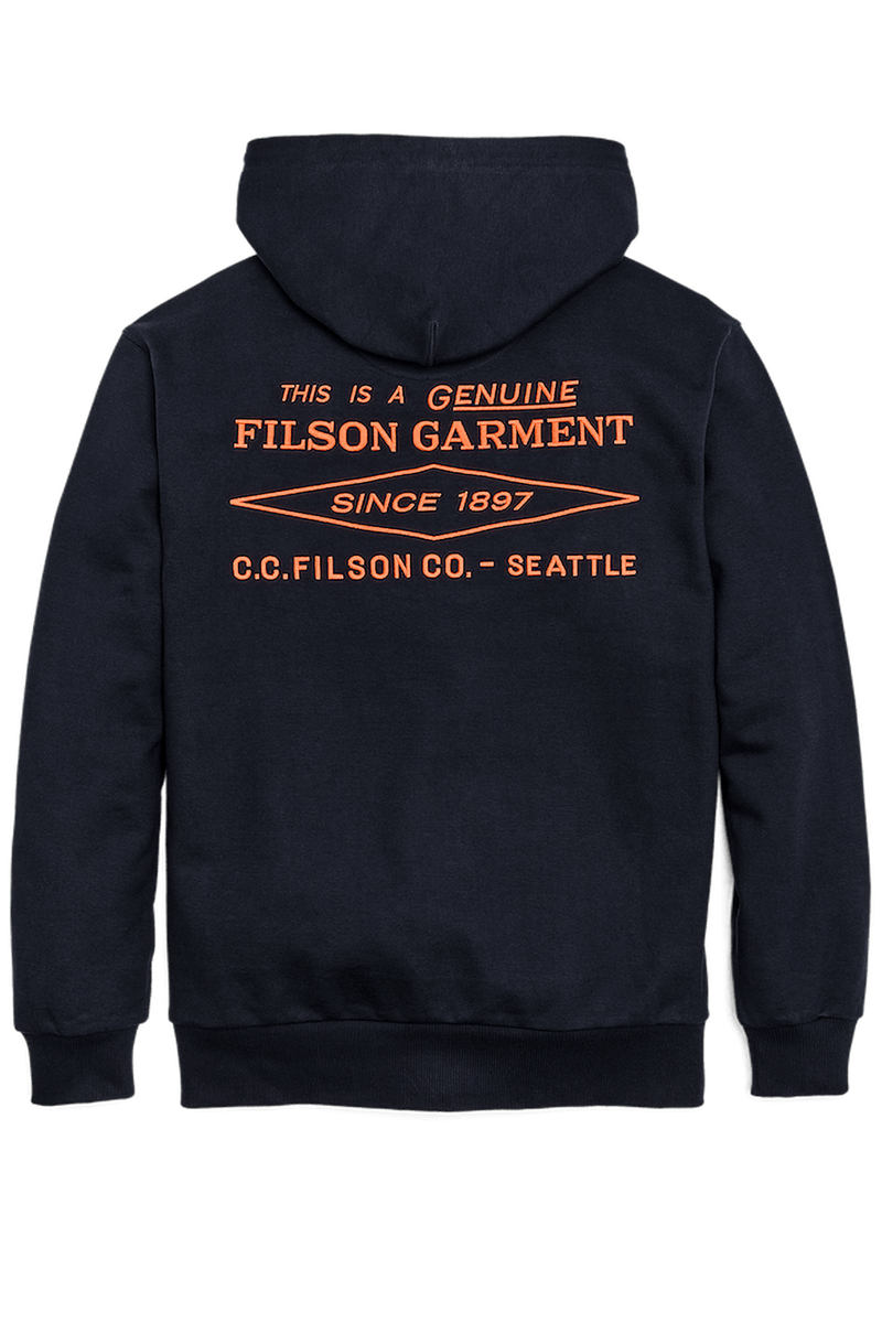 Filson - Waffle Knit Thermal Crew Neck Shirt - Navy