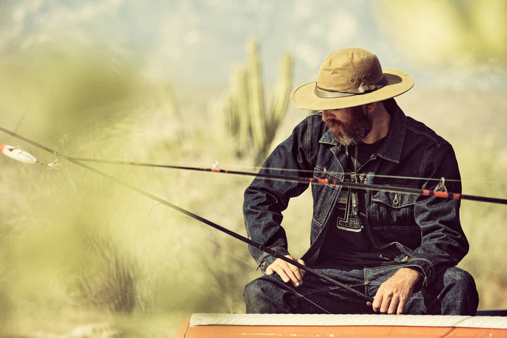 Tin Cloth Bush Hat - Dark Tan