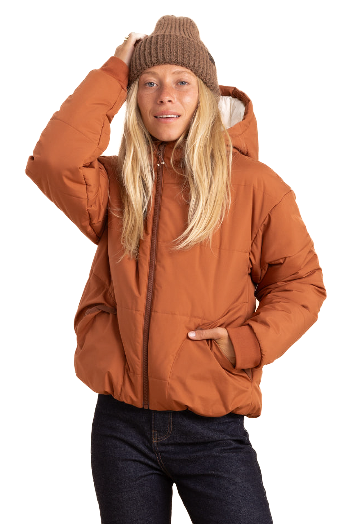 Roark Revival | Hokkaido Puffer Jacket - Coconut Shell - Women's