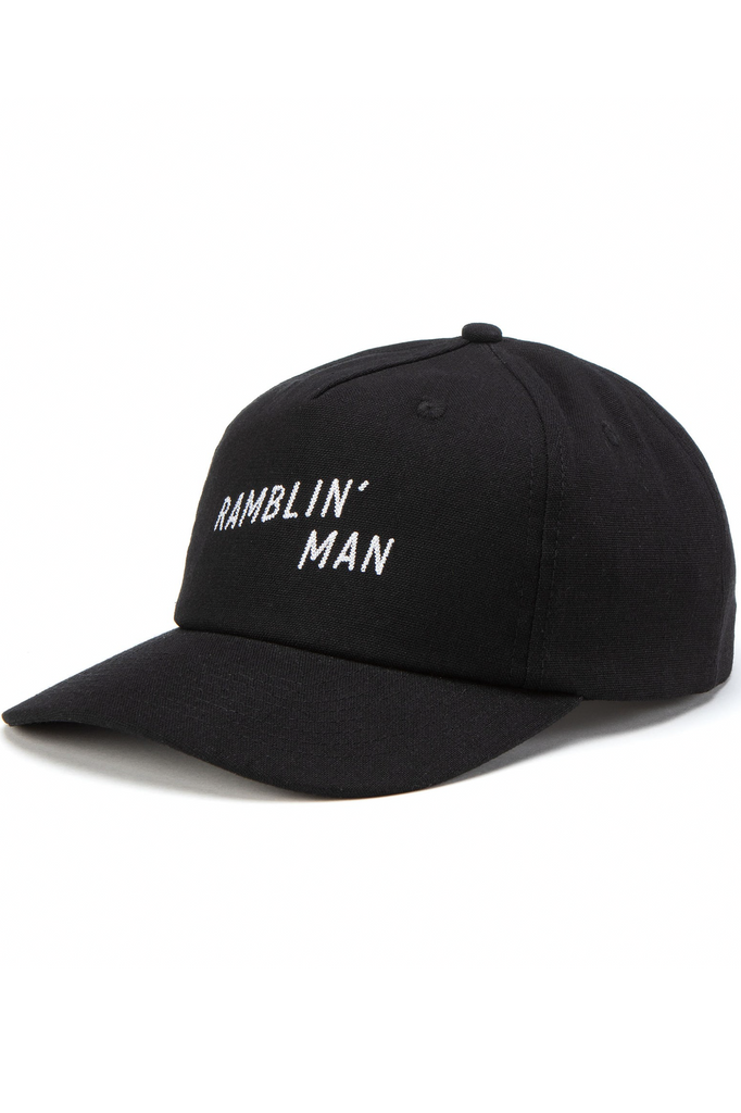 Ramblin' Man Ripstop Nylon Snapback Navy