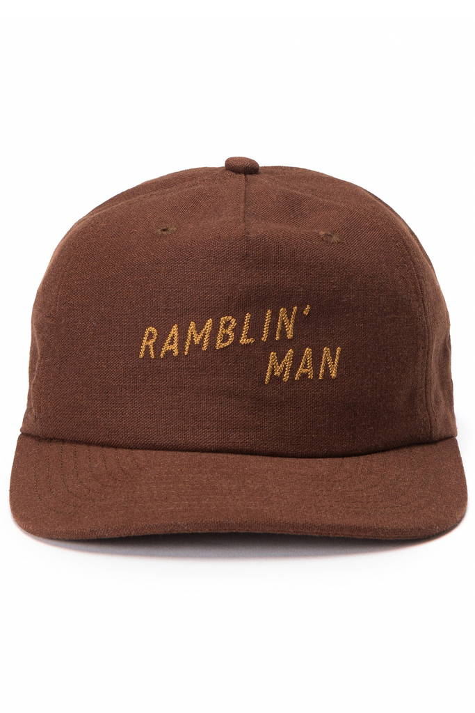 Ramblin' Man Ripstop Nylon Snapback Navy